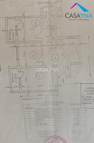 Apartament 3 camere decomandate - Etaj 1 - 65mp plus 2 balcoane! - 8