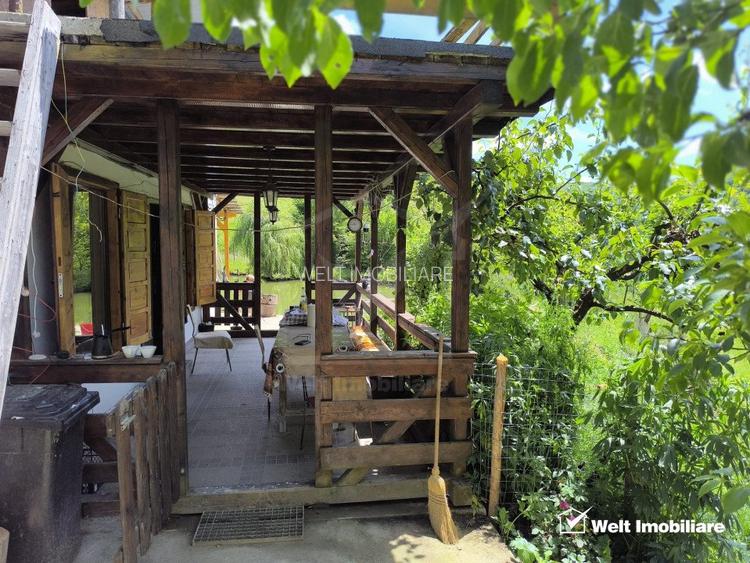 Casa de vacanta, cu lac, 5640 mp teren, Huta, com. Chiuiesti, jud. Cluj - 6