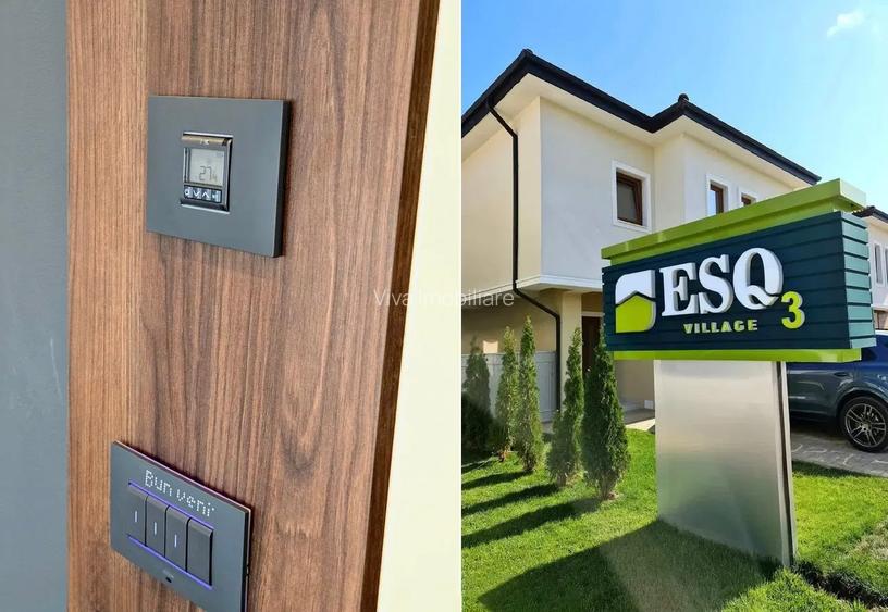 Casă individuală smart,ESQ Village 3,model nou 145mpU,4 băi,2 balcoane - 5