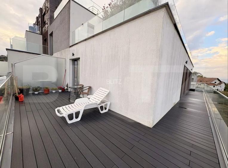 PENTHOUSE EXCLUSIVIST cu terasă 100 mp și vedere spre Tâmpa – Brasov - 11
