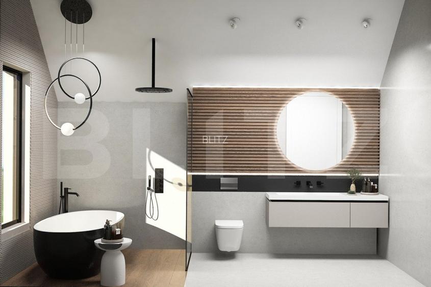 Casa individuala, 4 camere, P+M, proiect superb! zona Stupini - 14