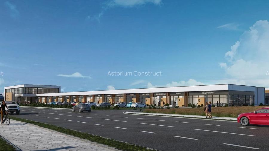 Spațiu Comercial Stradal în Parcul Logistic și Comercial Astorium | Comision 0% - 4