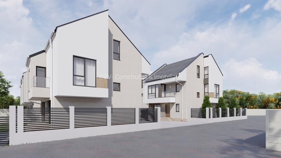 Vilă individuală nouă P+1 | 4 camere | proiect modern, spații generoase pentru f - 27