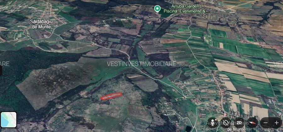 Teren 8300 mp Extravilan Uileacu de Munte - 2