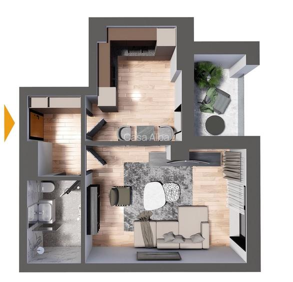 Locuinta moderna 2025 | bunastare in mediul urban | PROMOTIE 1 camera - 2