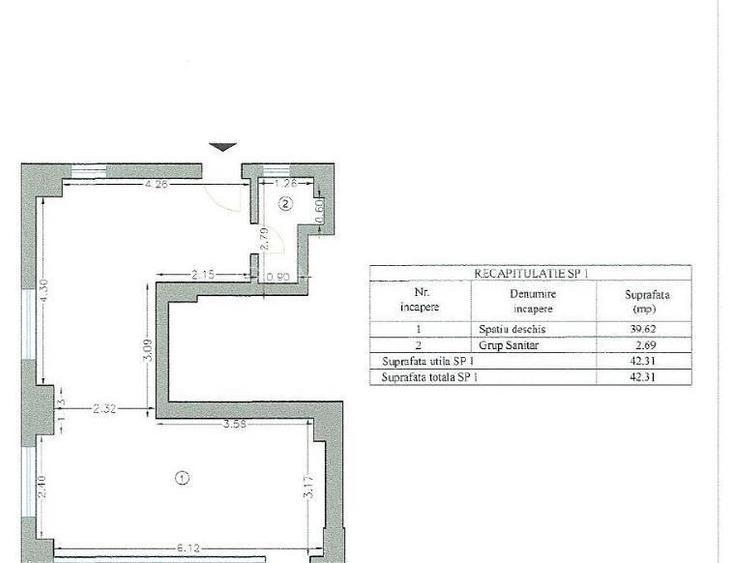 Spatiu comercial 2 camere de vanzare Sebastian - 9