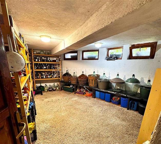 Casa in apreciabil potential,cu terase, curte,gradina echipata,2 pivnite,Str. Ro - 17