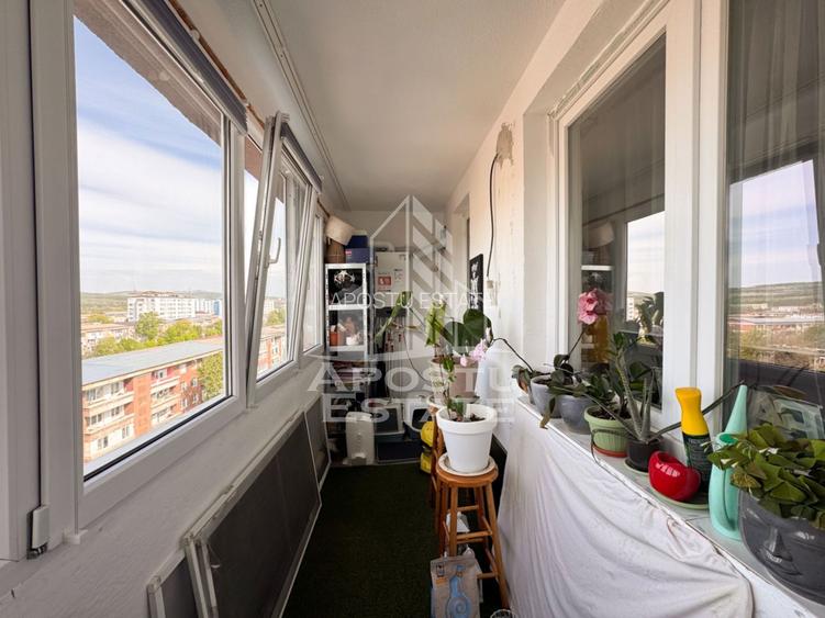 Apartament 2 camere, renovat, etaj 8, panoramica, Stadion - Hunedoara - 15