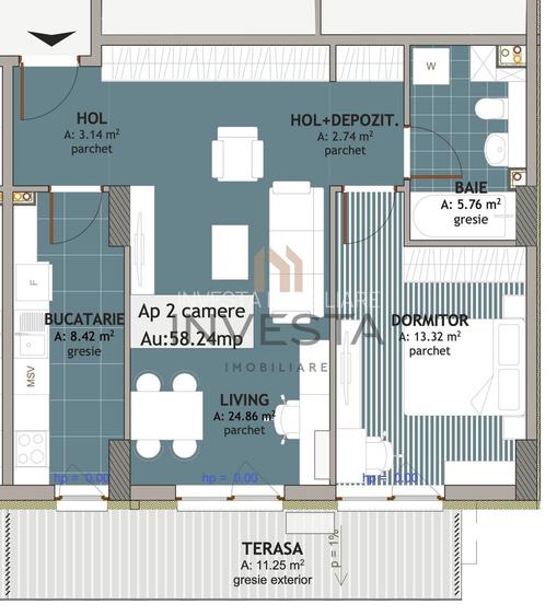 Apartament cu 2 camere in Iris - Ansamblu Exclusivist, imobil nZEB - 1