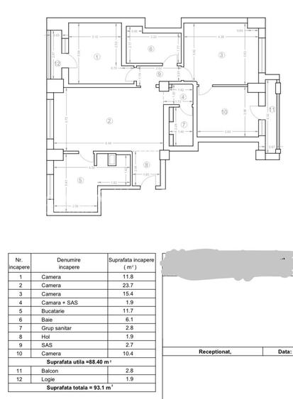 Apartament 4 camere | Unirii-Palatul Parlamentului | Vedere Fantani | Renovat - 20