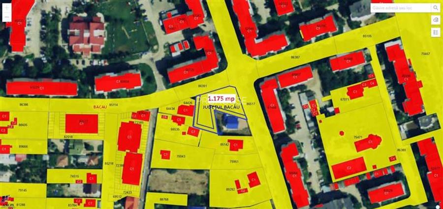 Teren de vanzare - zona Arena Mall - str. 22 Decembrie - 4