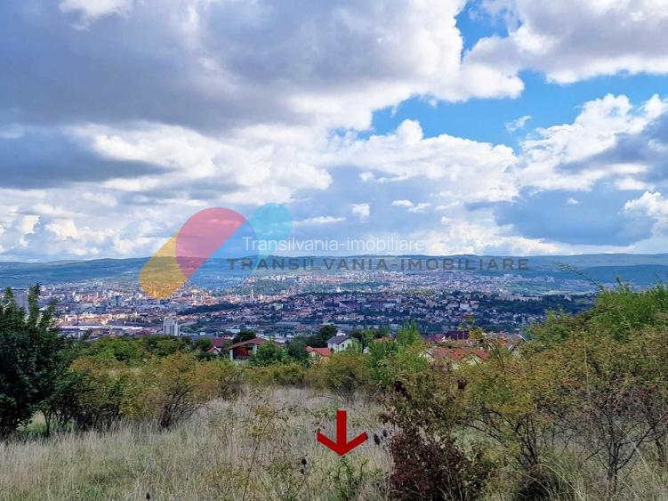 Teren intravilan 850 Mp, cu panoramă spre Cluj-Napoca – Dâmbul Rotund - 5