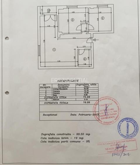 Apartament 3 camere-zona Domenii / Mihalache - 8