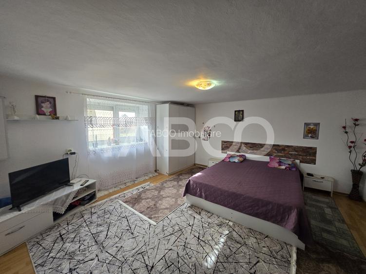 COMISION 0 Casa de vanzare 118mp 5 camere curte 1597mp Vurpar Sibiu - 14