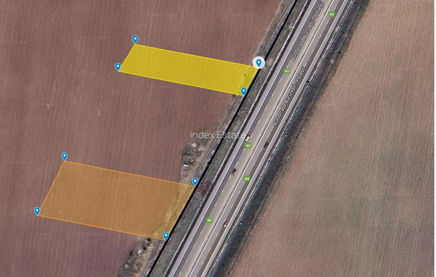 Teren intravilan 6700 mp (2200 mp si 4500 mp) cu deschidere la autostrada A3! - 5