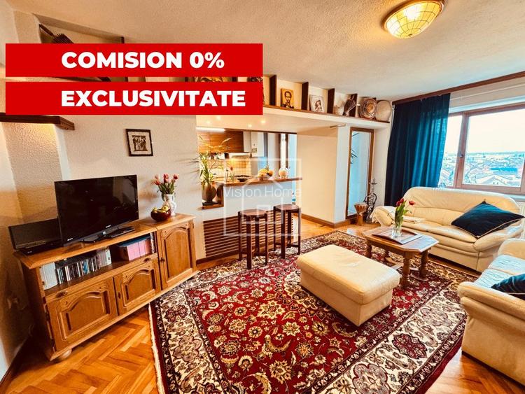 Apartament 4 camere, premium, 109 mp, Mihai Viteazu, panorama superba - 2