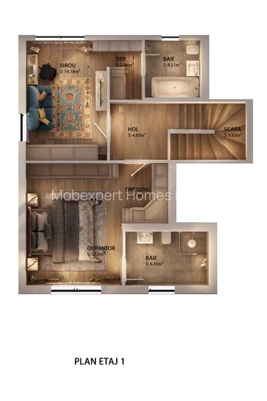 Vila tip 3 Duplex- Mobexpert Homes Pipera - 2