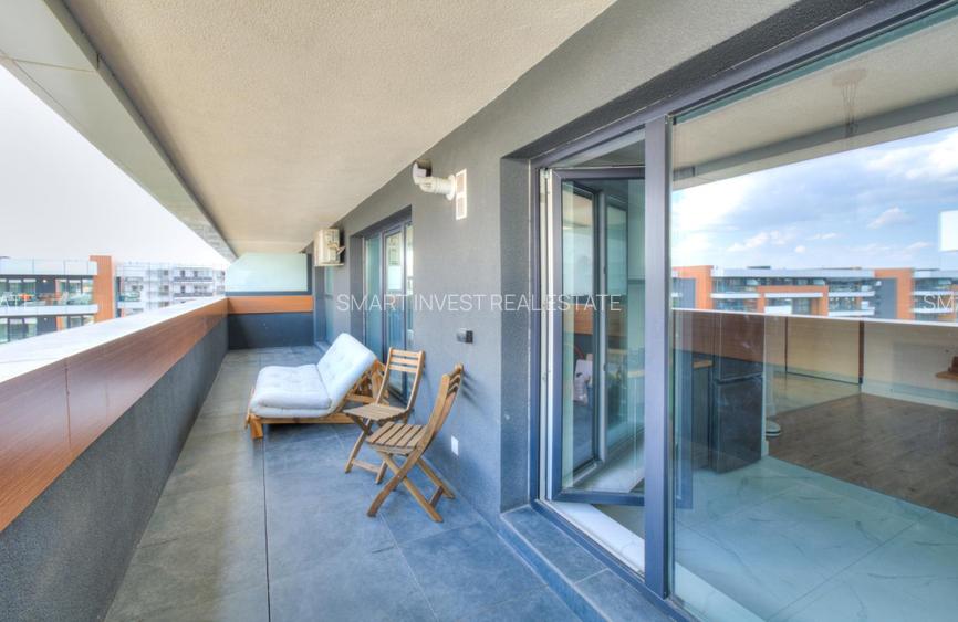 Apartament 2 camere mobilat Astorium Garden Titan - terasa - piscina - 10