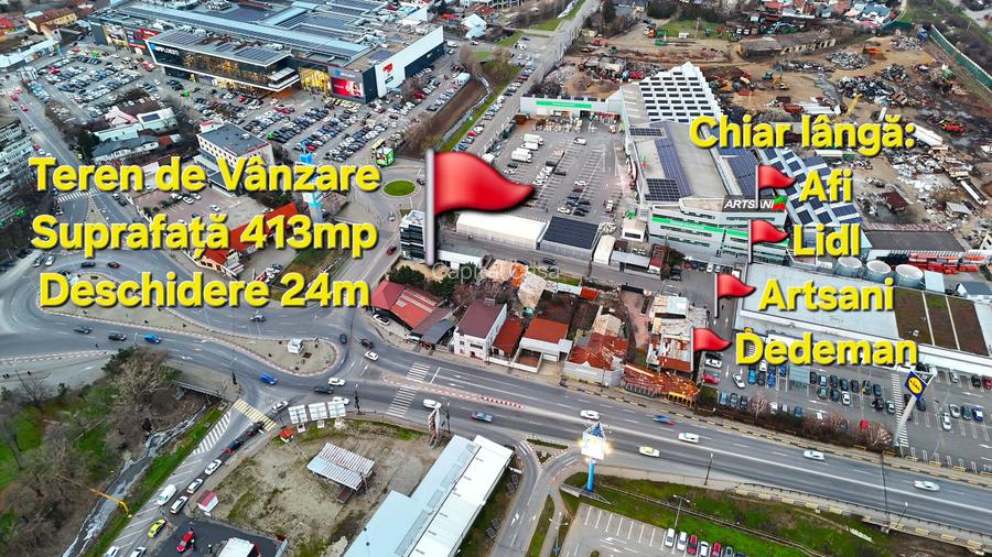 Teren de Vanzare langa Afi Ploiesti, Artsani si Lidl - 2