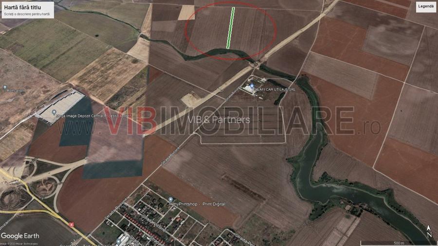 Glina - Strada Bucuriei, teren extravilan, suprafata 14.400 mp - 2