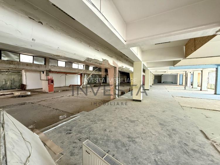 Spatiu generos 1050 mp open space, etaj 2,nefinisat, zona 21 Decembrie - 5