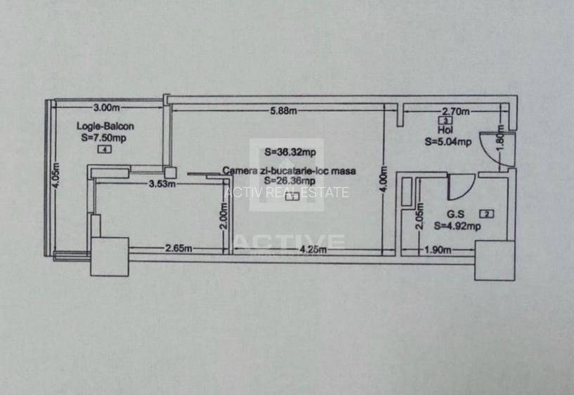 Apartament 1 camera || West Side - 9