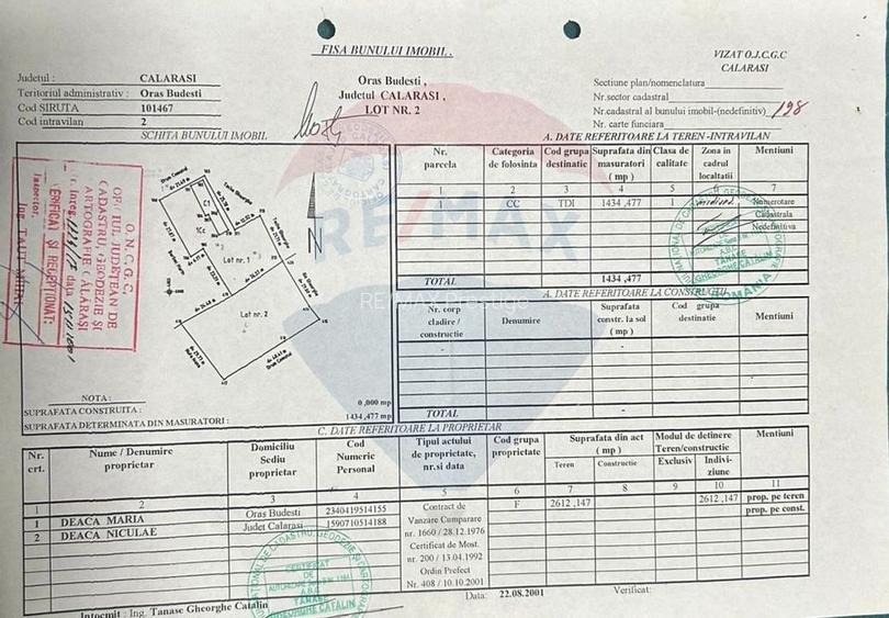 Teren intravilan 1.434 mp | Dublă deschidere | 3 min de DN4 - 4