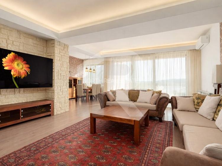 Apartament 4 camere, 145 mp, vedere inspre Padurea Baneasa - 2