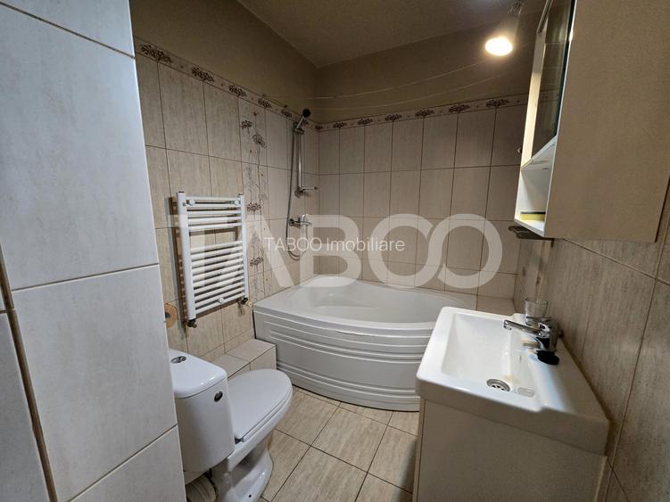 Apartament 2 camere etaj 3 mobilat utilat parcare lift Terezian Sibiu - 8