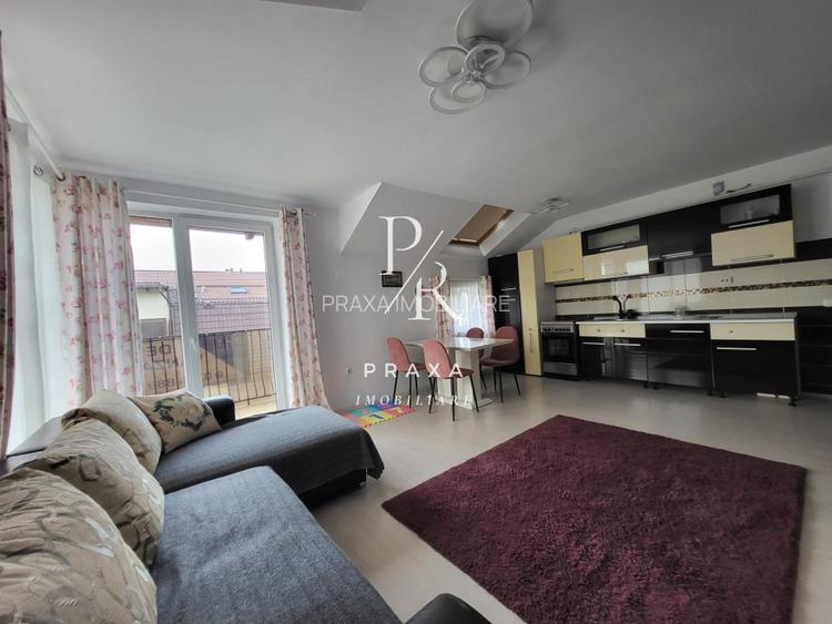 Apartament 2 camere , 54 mp , mobilat +parcare , Florilor Floresti! - 4