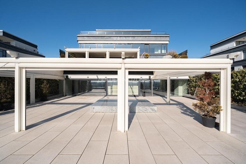 Penthouse spectaculos, zona Barbu Văcărescu, cu vedere la lacul Tei - 19