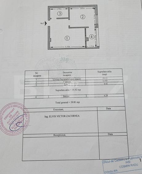 Apartament 2 camere, 36 mp, bloc nou, Moara de Foc - 8