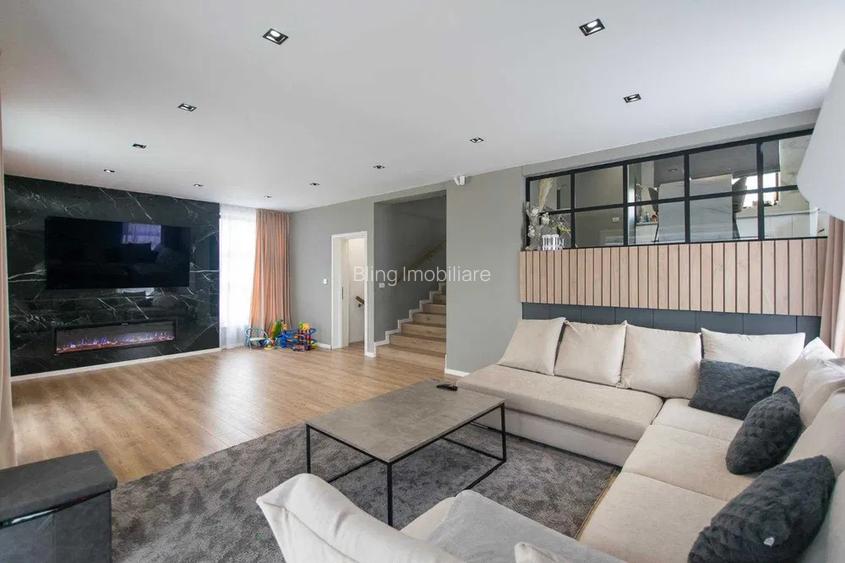 Casa individuala Faget 302mp si teren 1000mp mobilata Lux  - 6