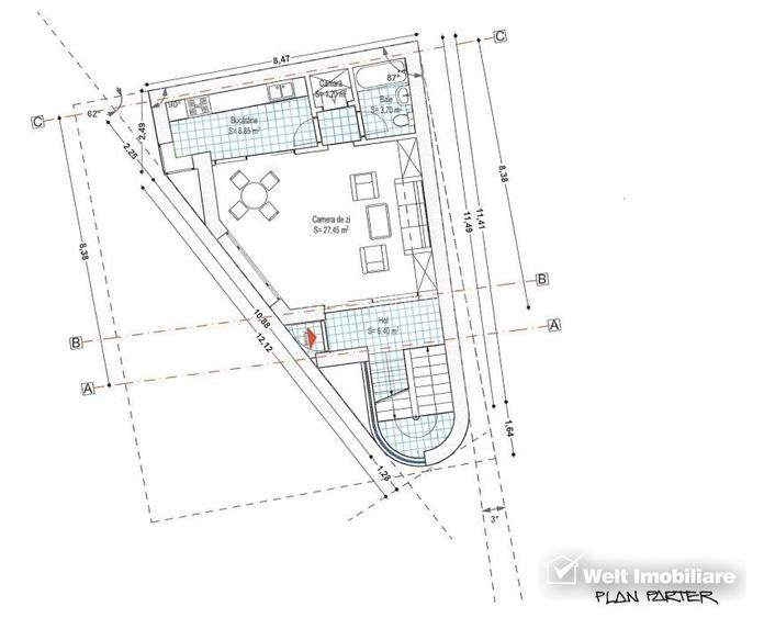 Teren 570 mp, PUZ in lucru, Manastur - 5