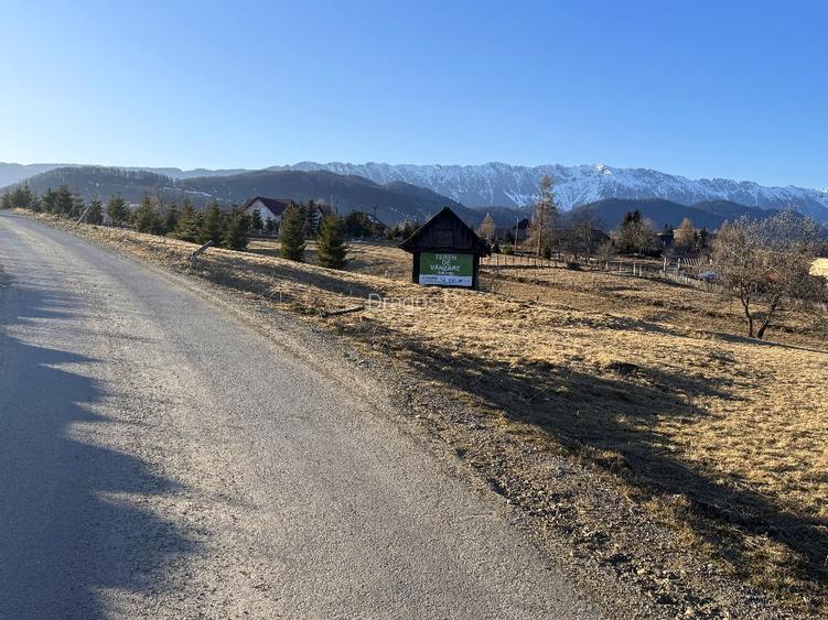 Teren satul Sirnea, intravilan, deschidere 120 m la drum asfaltat,  - 7