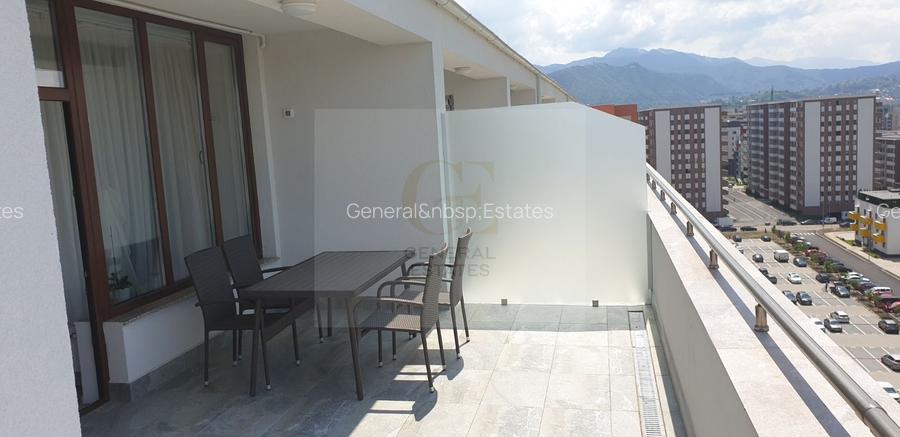 Apartament 2 camere tip penthouse cu terasă panoramică – zona Coresi - 10