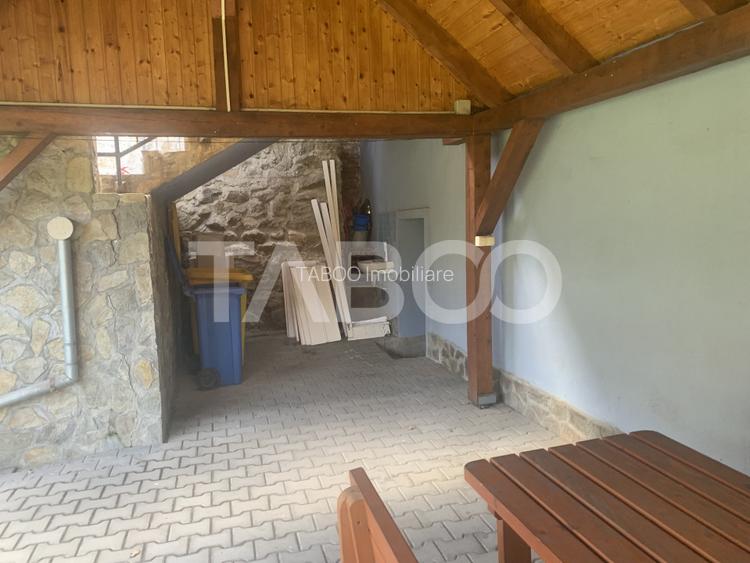 Casa si spatiu comercial de vanzare 148 mpu in comuna Poplaca Sibiu - 13