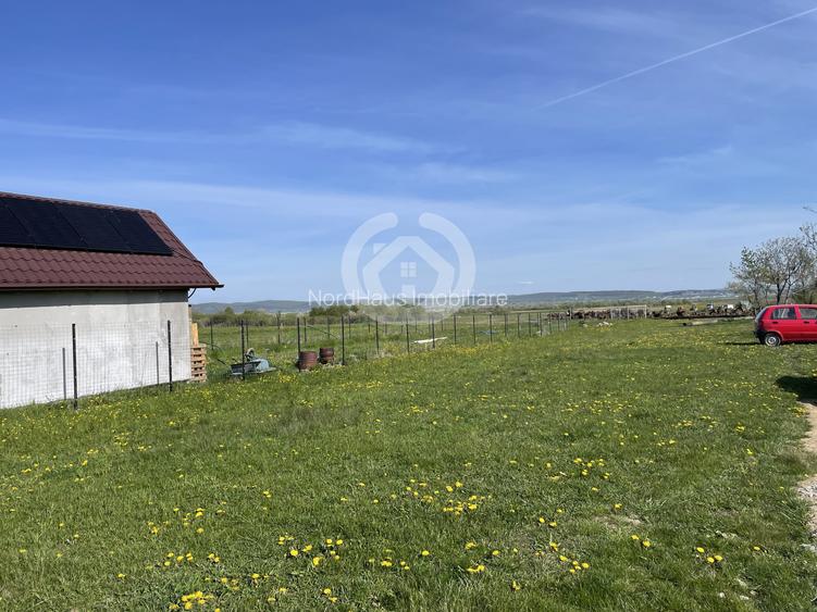 Teren intravilan de vanzare – Poplaca, Sibiu | 2100 mp | Front stradal 32 ml - 2