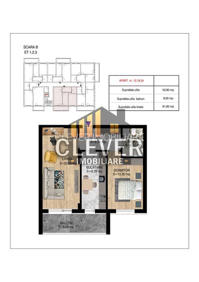 Apartament Decomandat cu Finisaje la Alegere și Comision 0% - 1