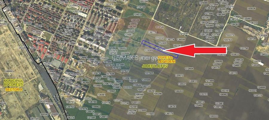 Teren dezvoltare 12.651 mp | Popești-Leordeni | Metrou Berceni - 7