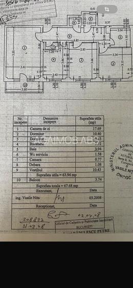 Vânzare apartament 3 camere decomandat - 7