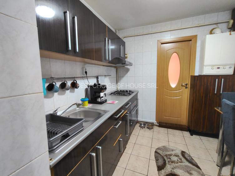 Apartament 4 camere, 68 mp + balcon 7 mp | Parter. Mobilat și utilat. Centrală - 2
