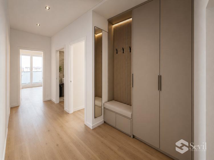 Sunbelt by Sevil | Penthouse 3 camere | 98,55 mp | Terasă panoramică 87,50 mp