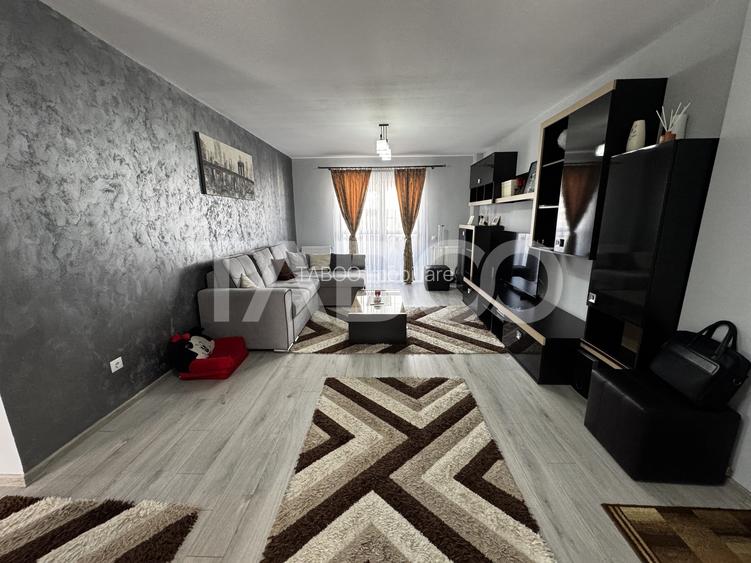 Apartament decomandat 3 camere 66 mpu 2 balcoane parcare Stanca Sibiu - 2