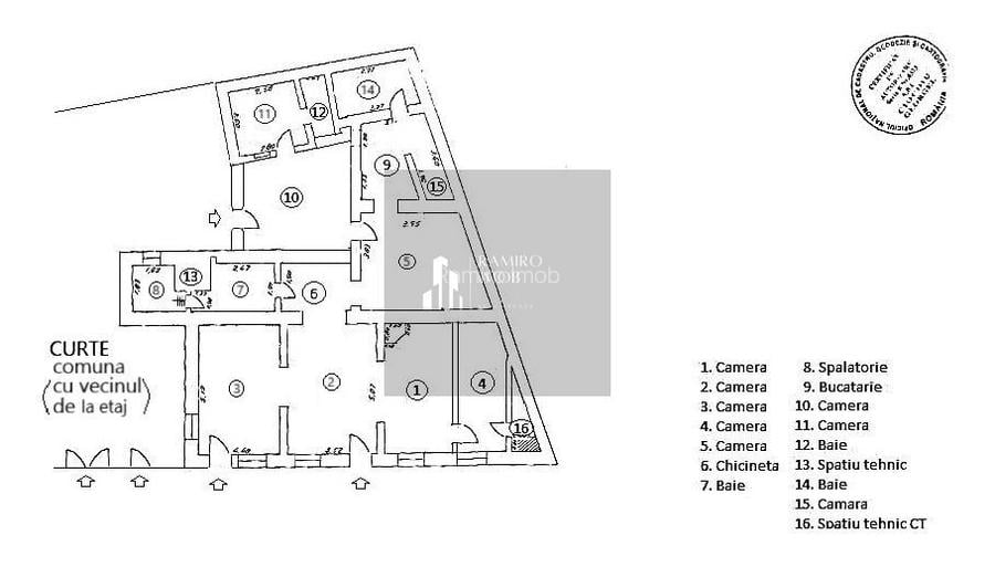 Parter Casă 146 mp, 7 Camere, 3 Intrări Marasesti / Piata Unirii x - 12