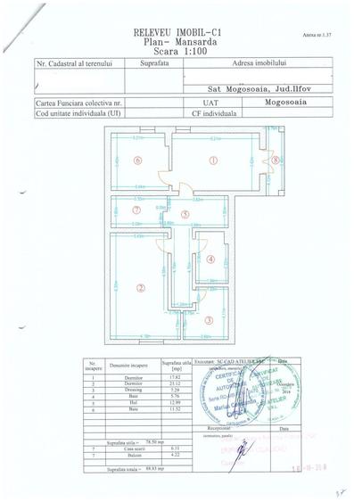 Mogosoaia,apr.lac,toate utilitatile,S+P+Em,individuala,rustica,cocheta,semineu - 35
