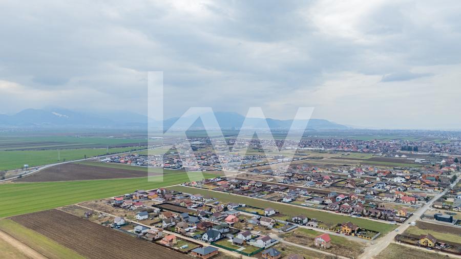 REZERVAT! Teren intravilan Hărman, 500 mp, zonă bună, vecinătăți construite