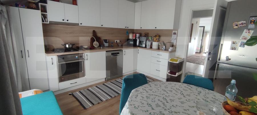 Apartament cu 3 camere, etaj 2, complex rezidential, Burdujeni