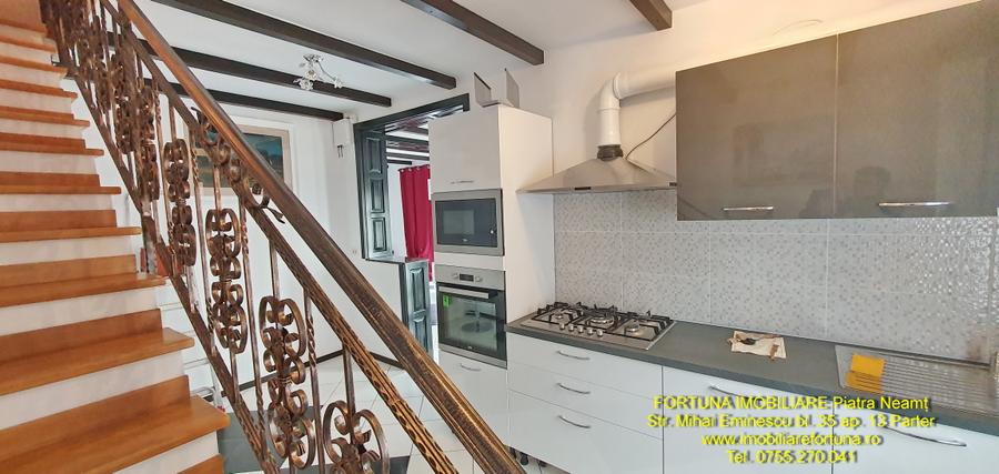 Apartament 4 camere tip duplex,cu tarasa,mobilat,utilat lux,la curte, Al.cel Bun