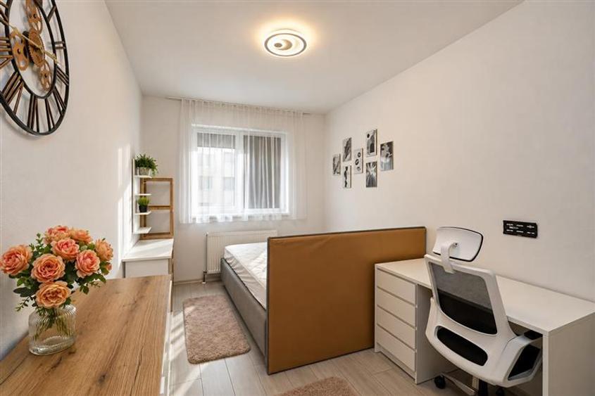 Apartament nou, 3 camere, echipat, balcon, etaj2, parcare subterana, Soho Reside